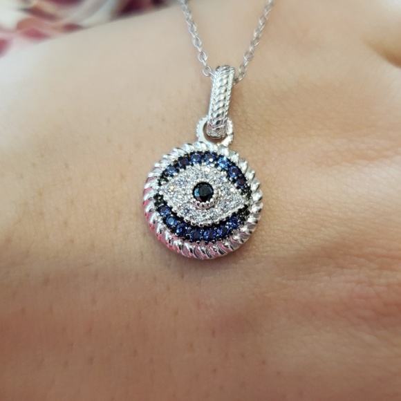 Swarovski Evil Eye Necklace - Picture 4 of 5